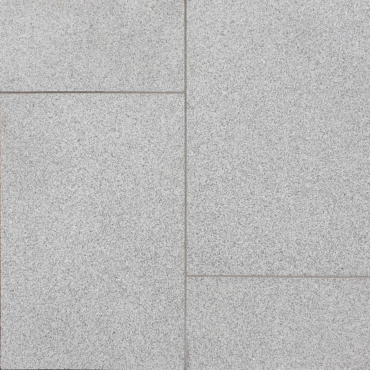 Silver Grey Granite paving.